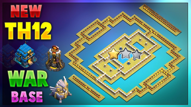 Undefeated Th12 Best Anti 2 Star CWL Base + 2 Replays | Anti Everything | Clash of Clans