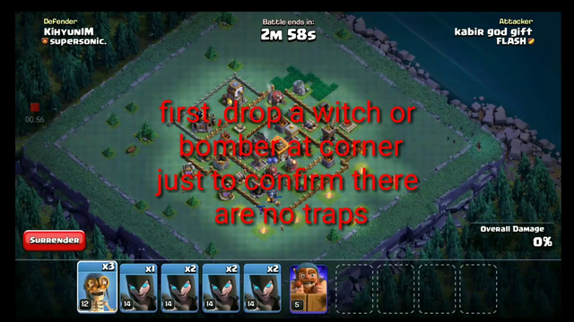 EASIEST AND EFFECTIVE WITCH ATTACK | BUILDER BASE | god'sDNA | COC
