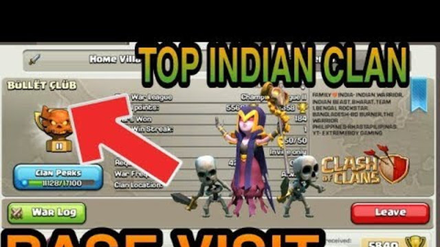 Base visit | Top indian clan th12 legend attacks | clash of clans