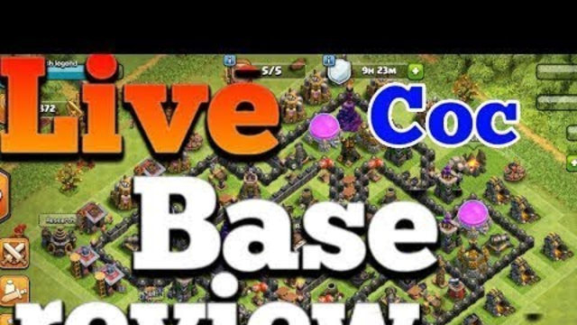 Clash Of Clans Live Base Review | Coc Live stream | Clash of clans