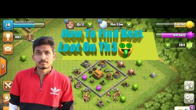 CLASH OF CLANS TOWN HALL 3 BEST LOOT STRATEGIES ( HINDI ) | CLASH OF CLANS
