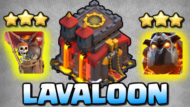 The INVINCIBLE LAVALOON in Clash of Clans | TH10 Attack Strategy!