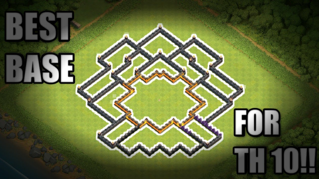 BEST BASE FOR TOWNHALL 10!! | Clash of Clans | W0TY