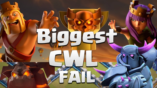 Biggest CWL FAIL Ever - Who Failed??? - Funny Video - Clash of Clans