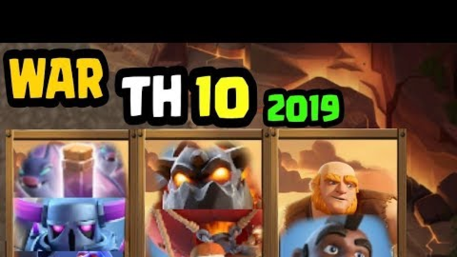 WAR TH 10 Pake Strategy ini Auto 3 Bintang, Clash Of Clans Indonesia