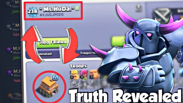 Real Truth Behind LOW XP HIGH TH LEVEL! | Clash Of Clans - COC