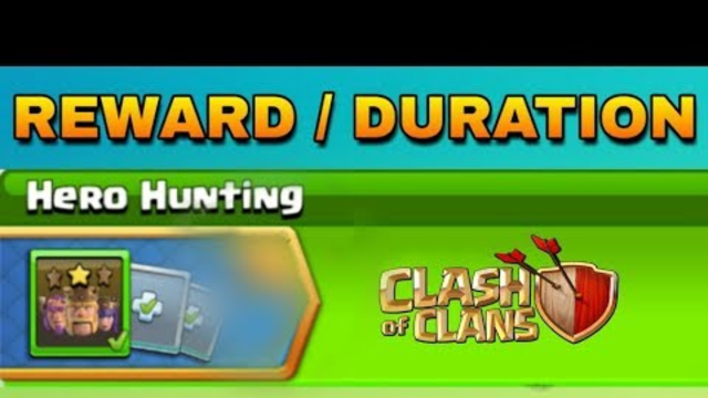Clash of Clans Upcoming Event : HERO HUNTING full information, rewards, duration