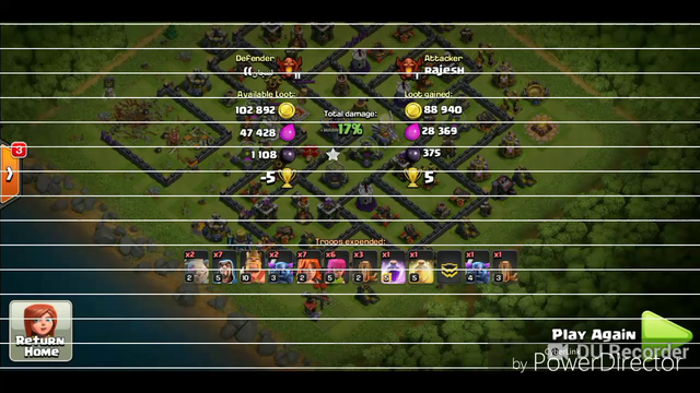 th8 vs th12 replays || clash of clans