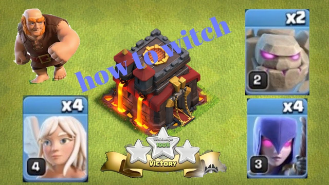 clash of clans attack strategy witch#5