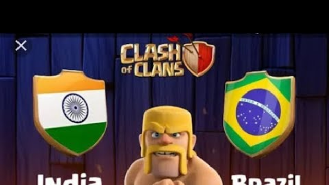 India Vs Brazil Clan War, Clash Of Clans-Coc India.