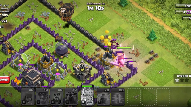 Clash of clans| Th 9 attack| Big loot