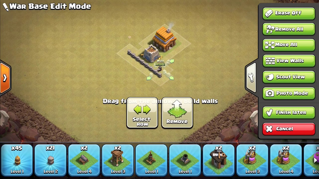 Making a War Base:Clash of Clans