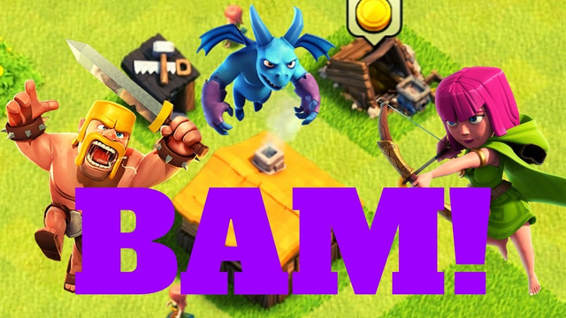 STARTING MY 21ST ACCOUNT!!! SIMPLY BAM EPISODE 1!!! - "CLASH OF CLANS"
