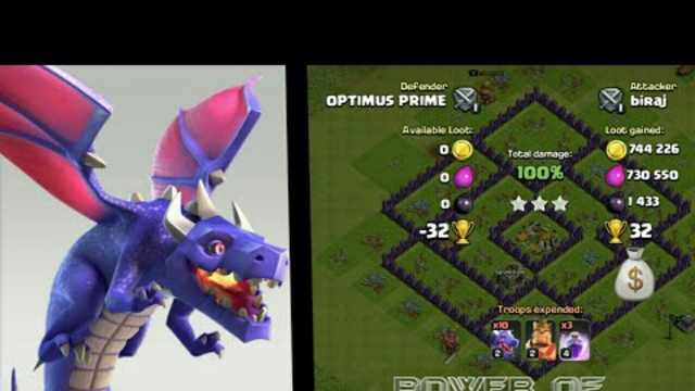 Clash of clans | Th 7 best strategy ever | Must see 3 star any th 7 base | by BIRAJ GAMING