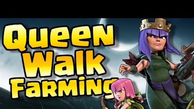 Queen Walk Farming TH12 in Clash of Clans