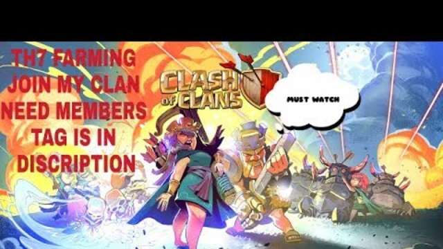 COC LIVE TH5 FARMING ROAD TO 50 SUB THX FOR WATCHINH