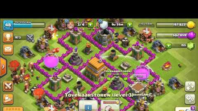 Clash of clans pro player
