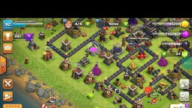 Lets play Clash of Clans #12 Rathaus Hunter