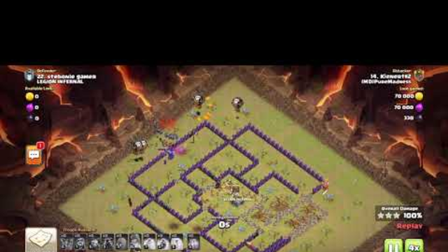 Showing my clans war attacks!!(CLASH OF CLANS)