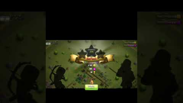 Playing Clash of clans!!!!