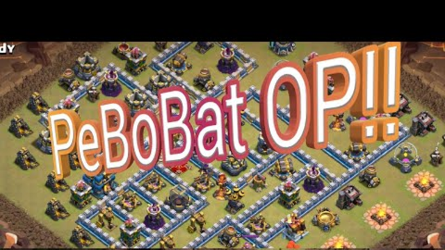 Best PeBoBat Attack 2019! 6 Max Bat Spell 6 Pekka 12 Max Bowler Smashing Th12 War! Clash of Clans