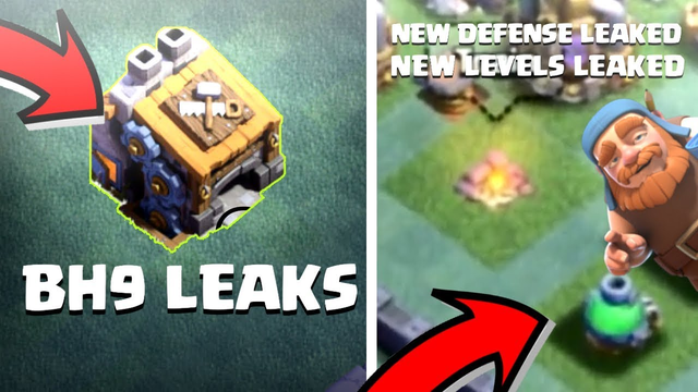 New Builder Base Leaks!  || BH9, NEW DEFENSE, NEW DEFENSE LEVELS... || CLASH OF CLANS HINDI