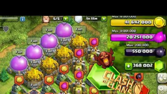 The best loot in clash of clans