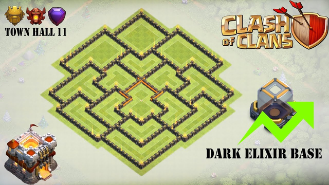 Town Hall 11 Dark Elixir Base - Clash of Clans (TH11)