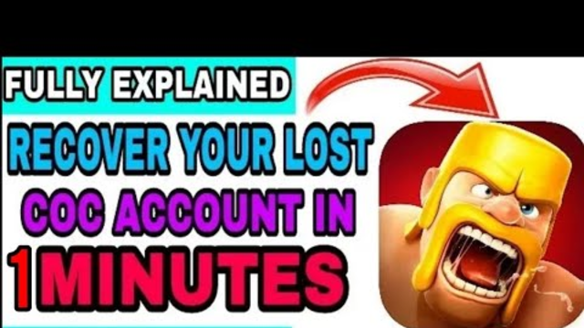 How to restore your lost account of clash of clans - How to get back coc lost account(Part - 2)- Coc