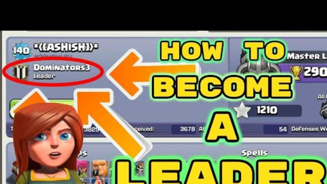 CLASH OF CLANS- HOW TO BECOME A LEADER OF A CLAN//DEAD CLAN LEADERSHIP// LATEST 2019!!!! WORKING!!!!