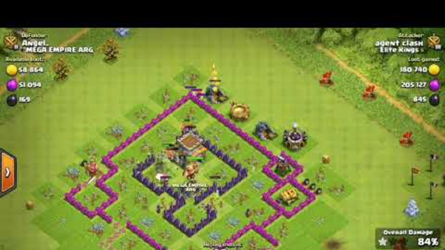 Great attack in my opinion (clash of clans)