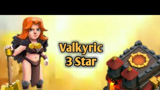 Crazy Troops Valkyric In The War Attack 3 Star Th10 Clash of Clans