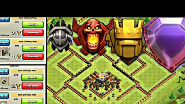 PUSH YOUR TROPHY TO THE VICTORY. TOWN HALL 11 BEST TROPHY PUSHING BASE 2019|CLASH OF CLANS