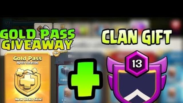 LIVE BIGGEST CLAN GIVEAWAY IN COC @29, left