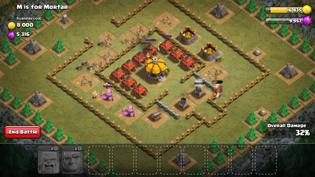 Clash of clans,  worst attack ever
