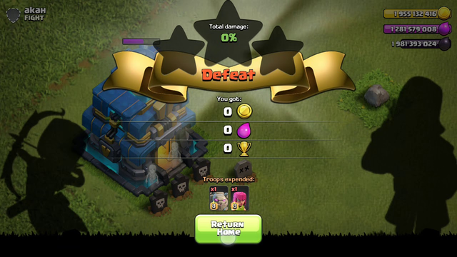 Giga tesla vs all players in clash of clans