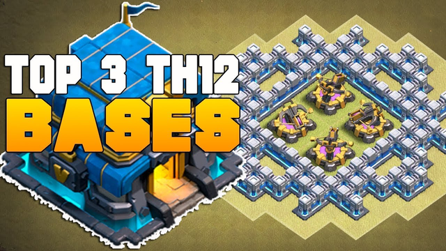 TOP 3 TH12 WAR BASE 2019 with Replay | Town Hall 12 War Base Design/Layout/Defense | Clash of Clans