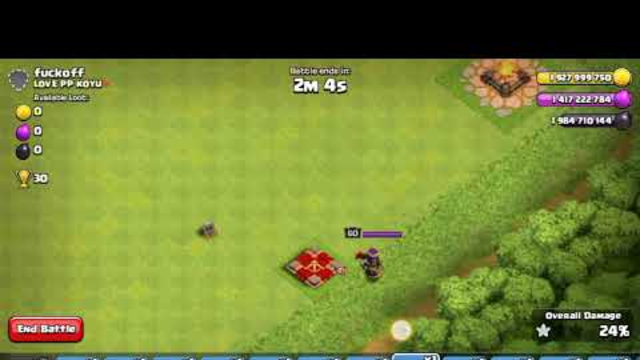 All troops vs archarqueen max (clash of clans)