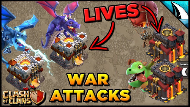 *LIVE* Full War Attack Planning & Hits | Clash of Clans