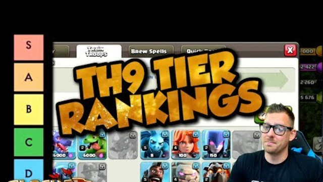 Clash of Clans Tier List for TH9 | All Troops and Spells Ranked