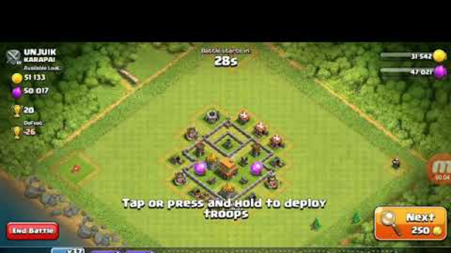This was the easiest Fight Eever in CLASH OF CLANS