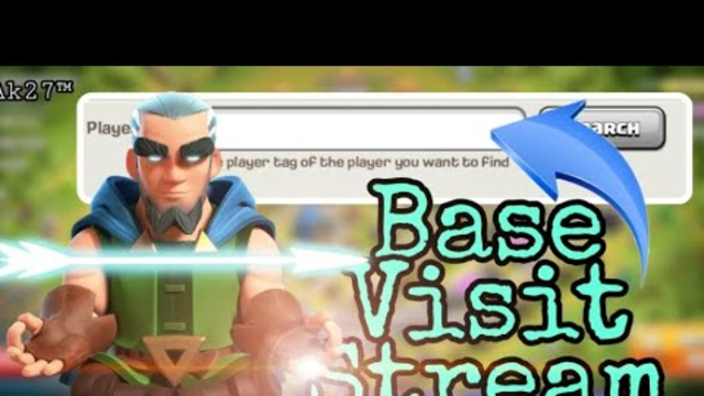 Base Visit Stream l Comment Player Tag | COC is Not Dead