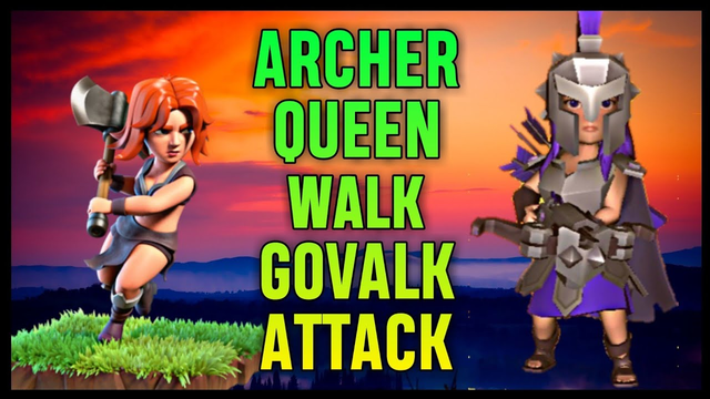 Th9 Queen Walk + GoValk War Attack Strategy | Part 5 | Clash of Clans