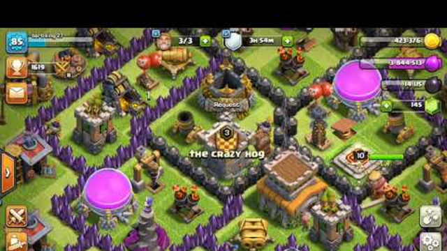Clash Of Clans awesome TH8 Loonion attack strategy! 100% every battle!