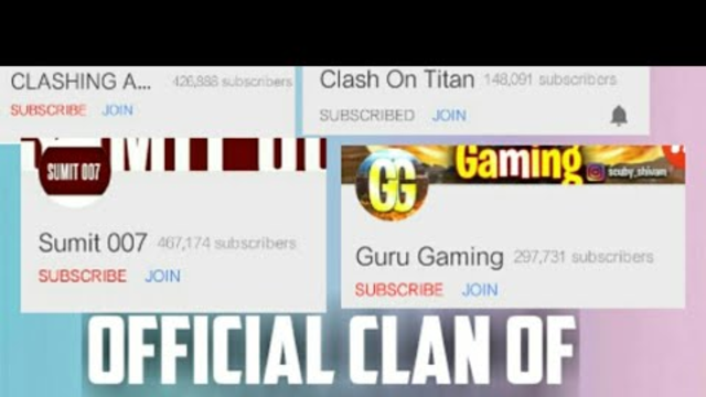 Official Clan of All Indian Clash of clans Youtubers