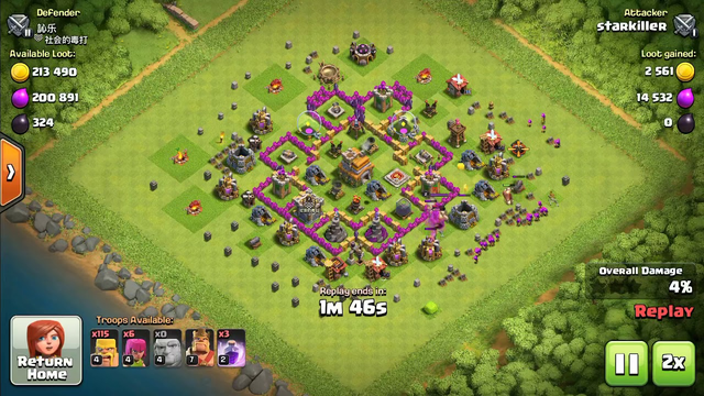 My first clash of clans video