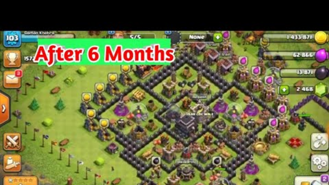 Opening My Clash Of Clans Base After 6 Months | Clash Of Clans Base Review | CoC Base After 6 Months