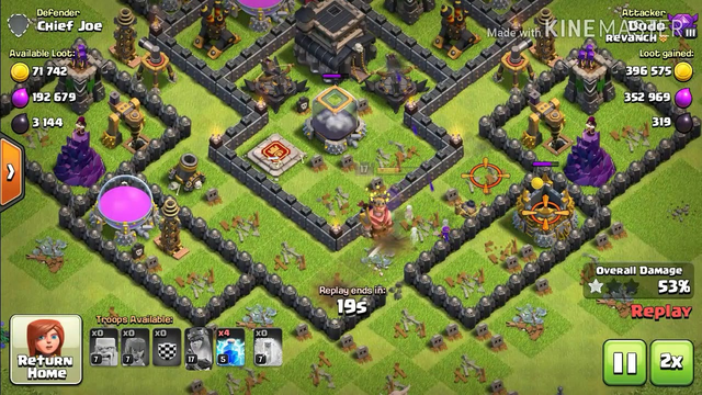 My Clash Of Clans Village Get Destroyed But Its Wii Oofs