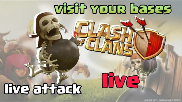 My Clash of Clans Stream, lets visit your bases with th9 pushing