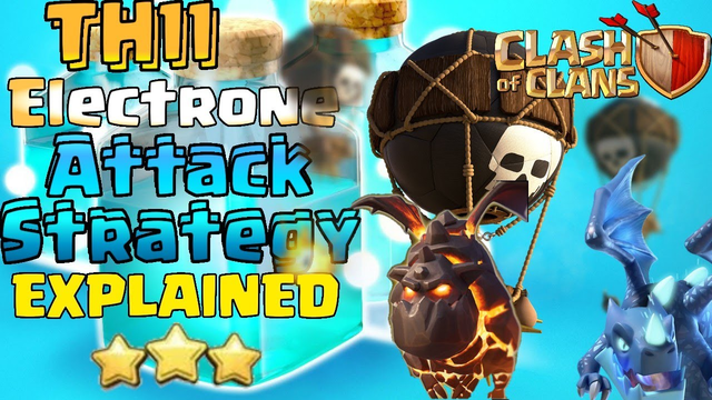 TH11 Electrone Attack Strategy - Tips & Tricks | Clash of Clans
